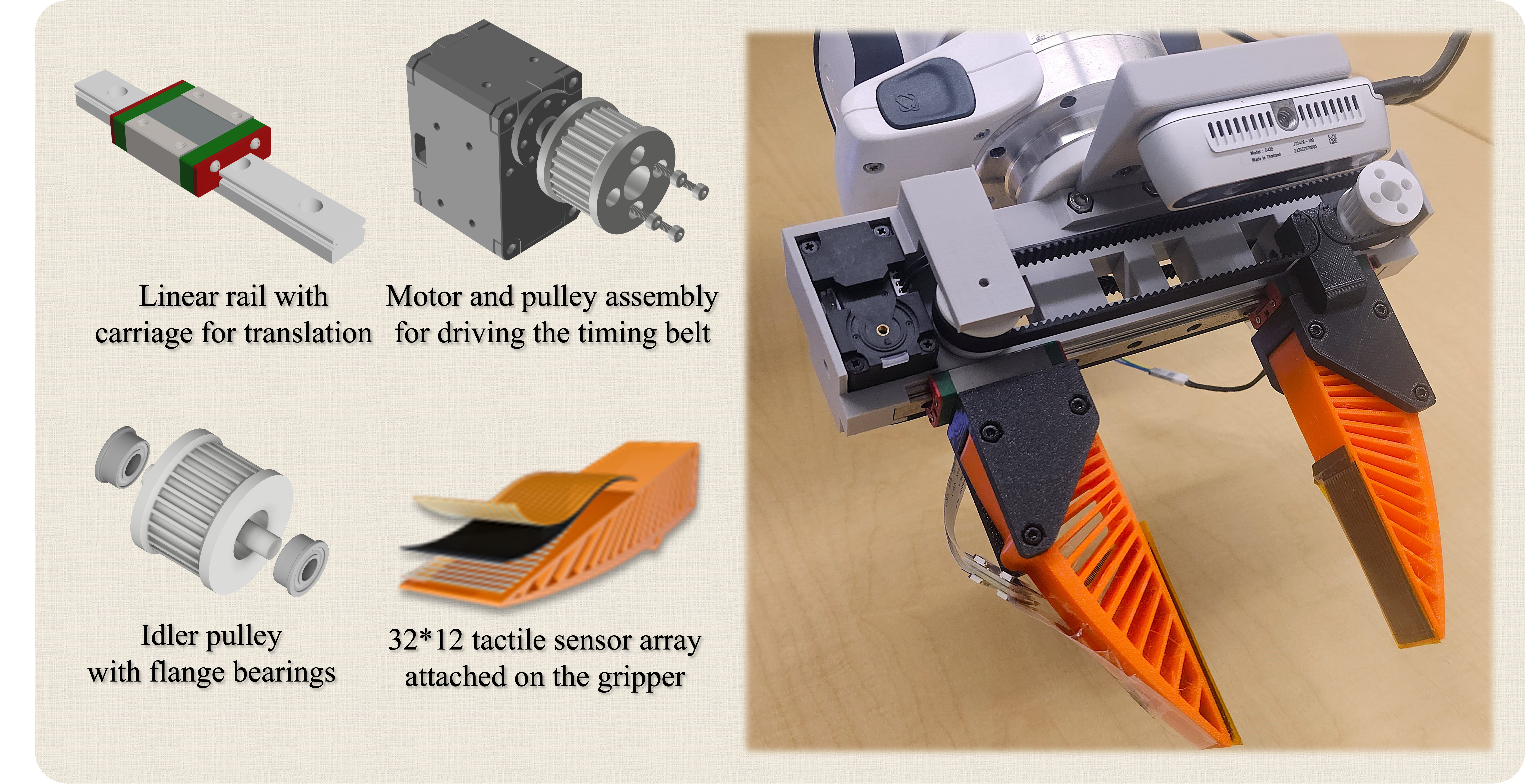 Force-controlled gripper project preview